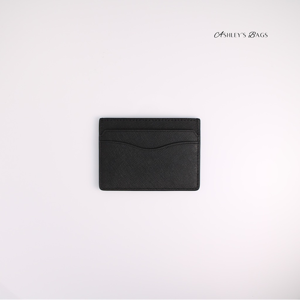 Tory Burch Emerson Slim Card Holder Case Wallet In Black - Picture 2 of 3